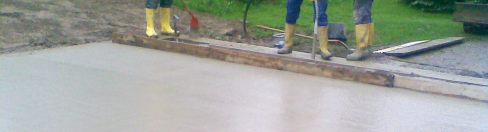 Betonarbeiten und Pflasterarbeiteng