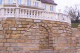 Sandsteintreppenanlage